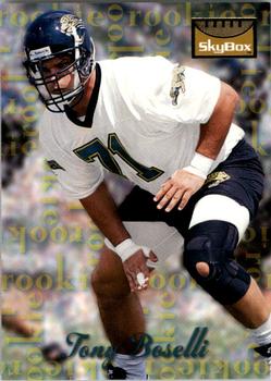 Tony Boselli Jacksonville Jaguars 1995 SkyBox Premium NFL Rookie Card #160